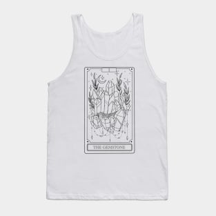 The Gemstone Card - Black Version Tank Top